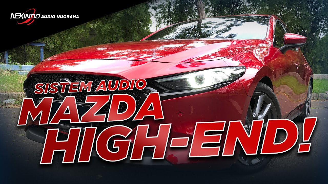 Audio Mobil Mazda 3 dengan Speaker Scanspeak Ellipticor dan Zapco HIGH-END