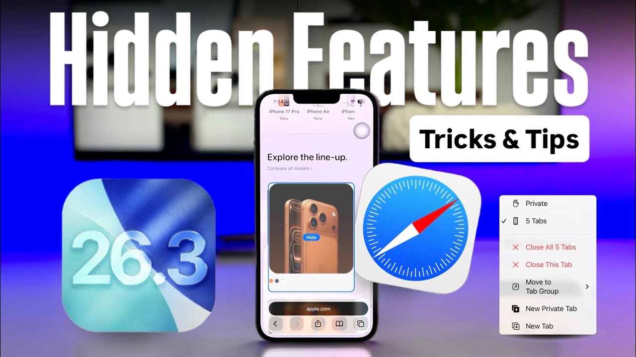 iOS 26.3 Latest Hidden Features & Tricks & Tips for iPhone