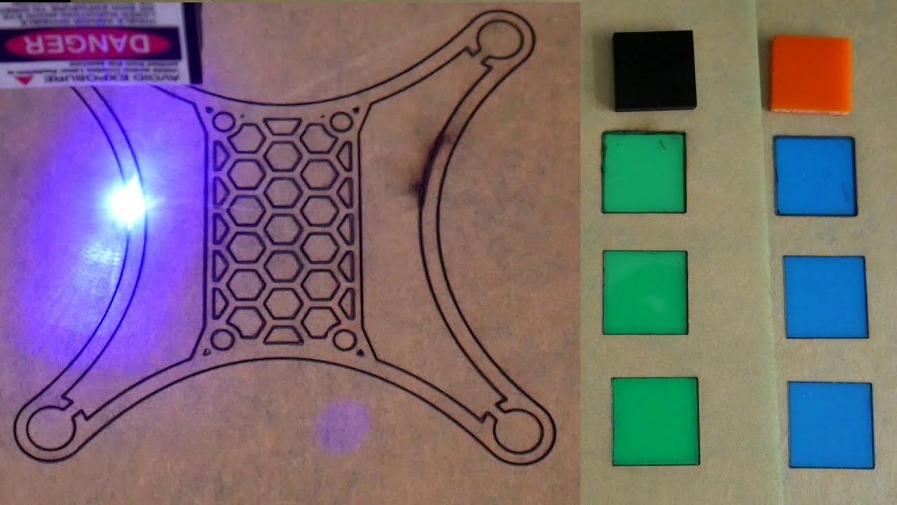 Laser Cutting Acrylic at Home