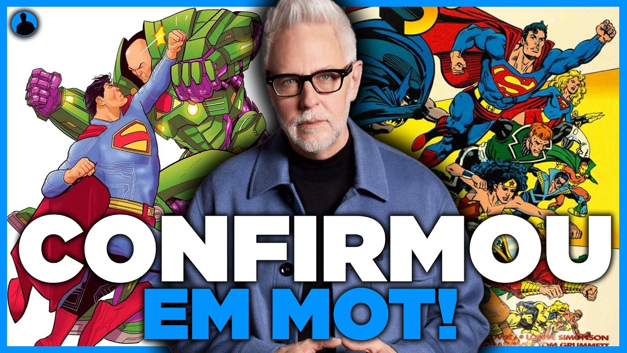 PÂNICO NOS CÉUS SERÁ ADAPTADO EM MAN OF TOMORROW? JAMES GUNN FALOU!