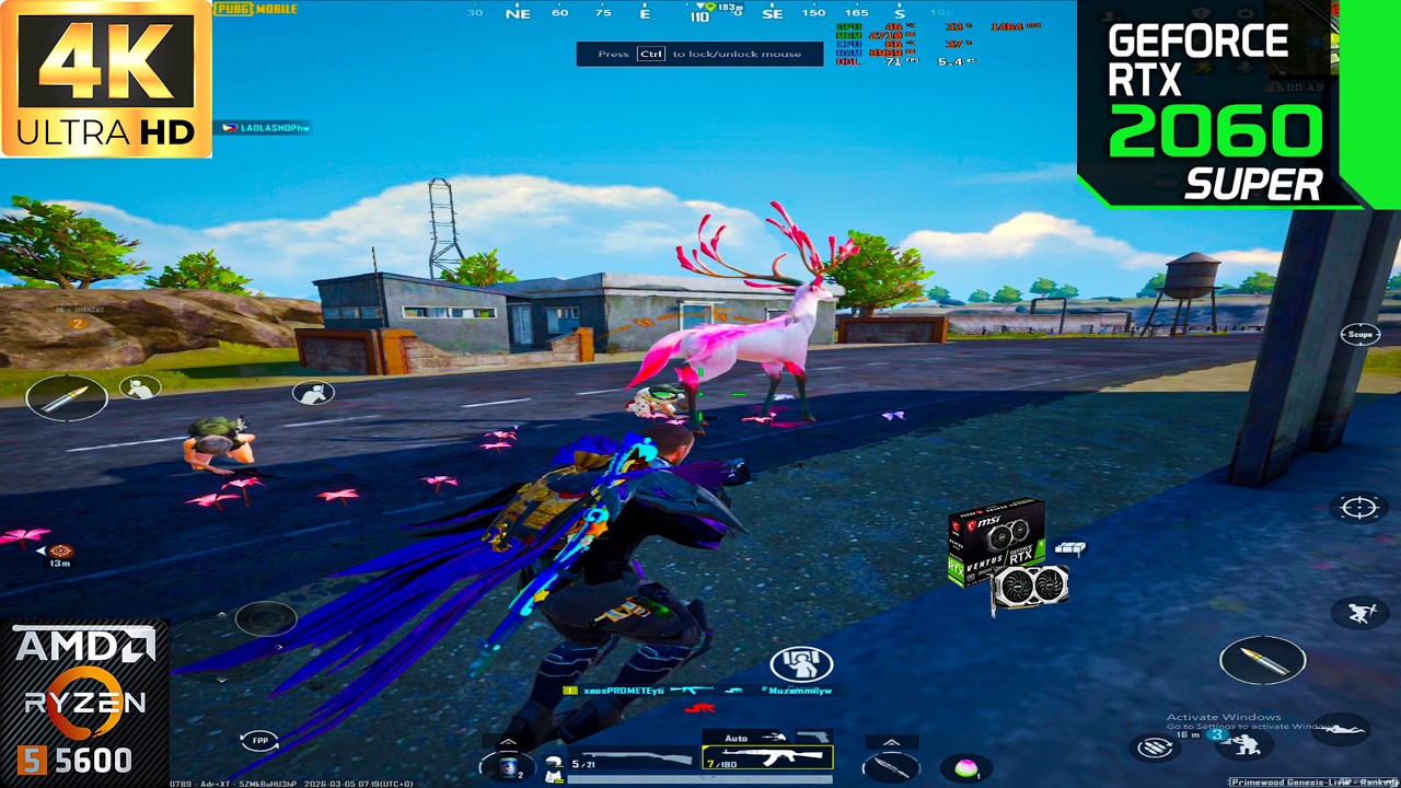 I Tested RTX 2060 SUPER with 4K PUBG Mobile at 90 FPS and Here's What Happened