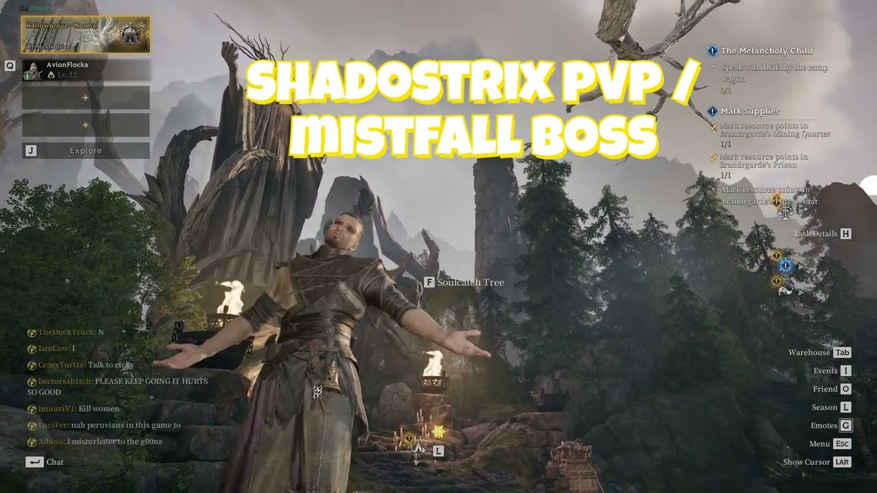 MistFall Hunter: Shadowstrix PvP/ Mistfall boss