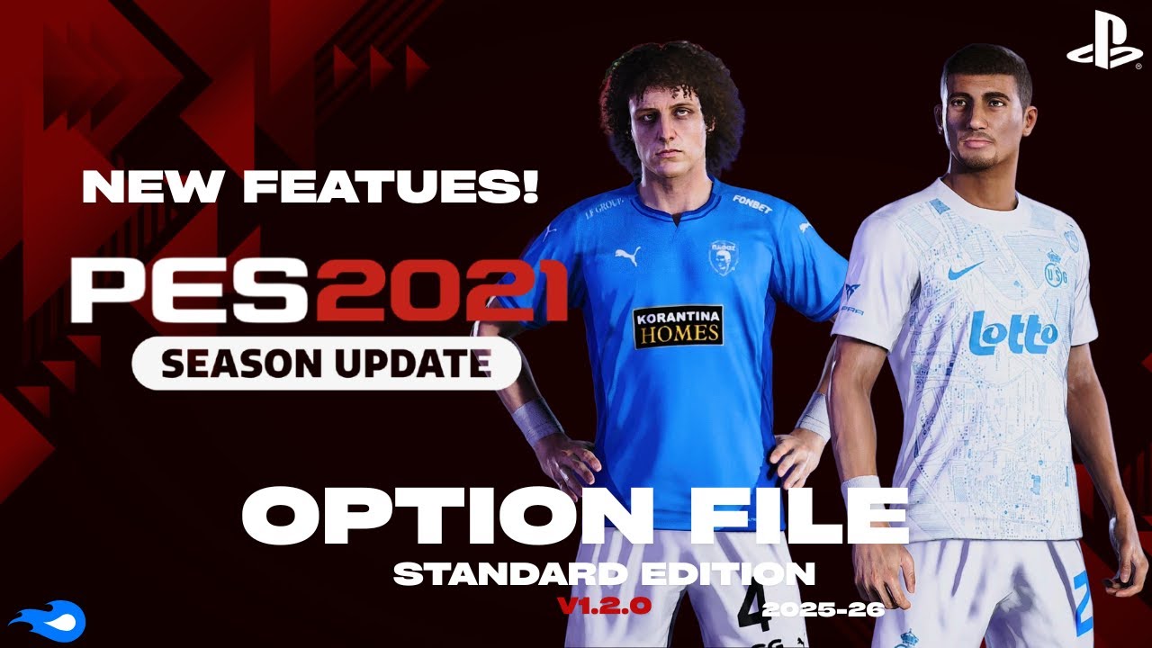 eFootball PES 2021 | Option File Patch | 2025-2026 | PS4 PS5