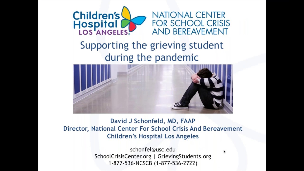 Supporting the Grieving Student During the Pandemic