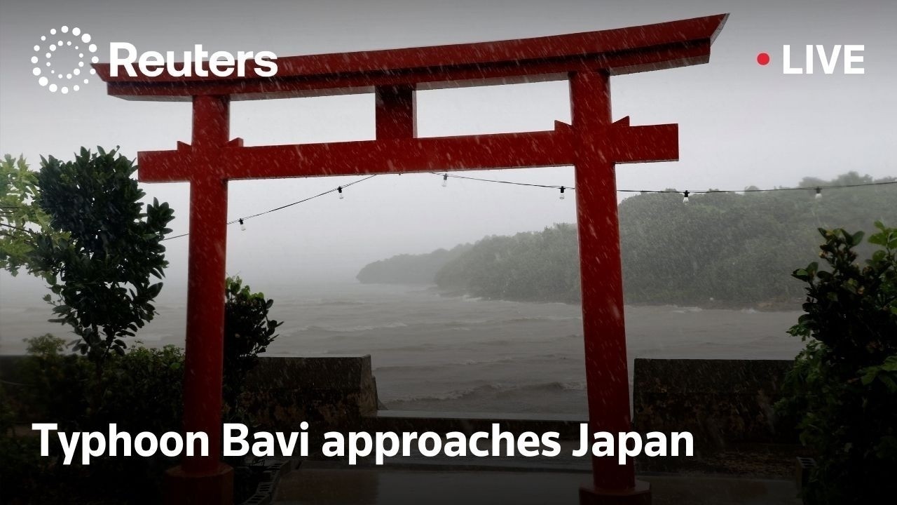 LIVE: Heavy rains and strong winds hit Japan's Ishigaki island as Typhoon Bavi approaches