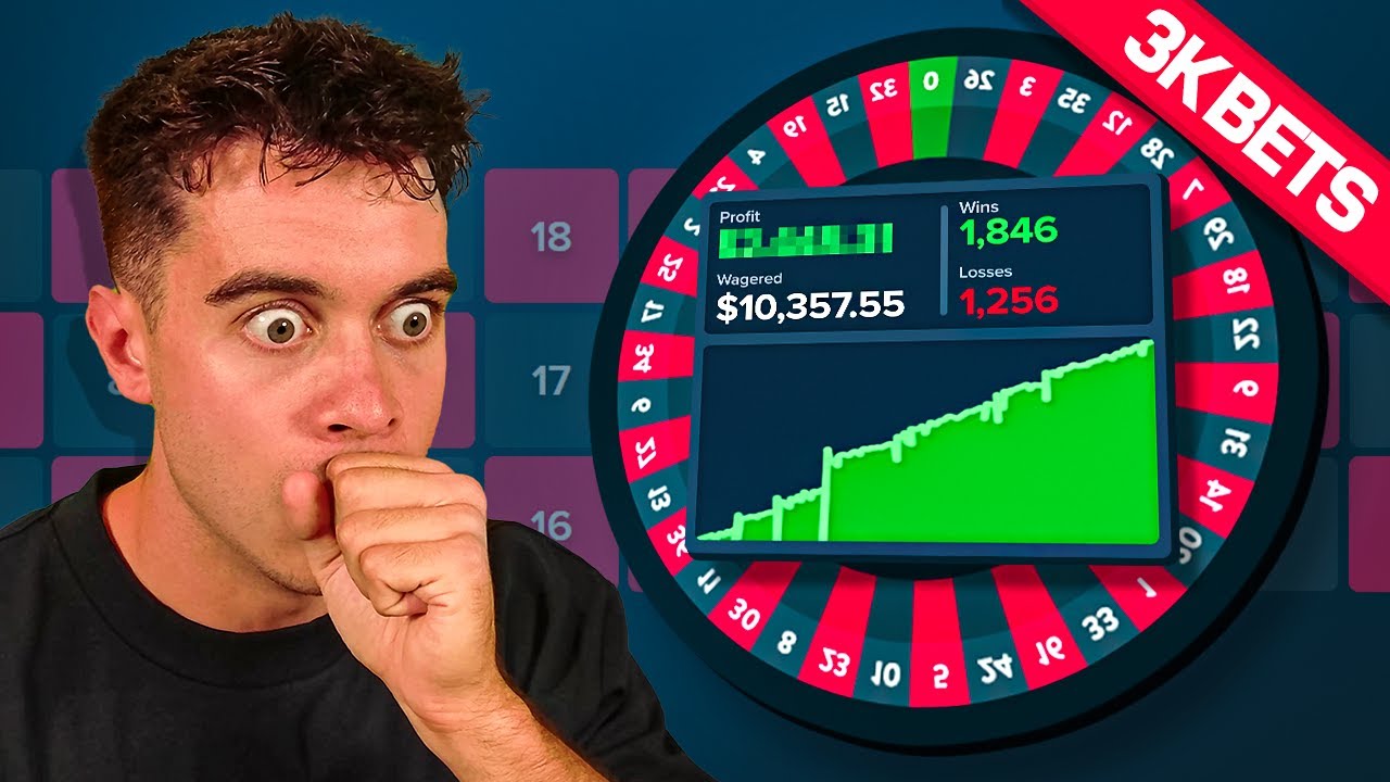 THIS LOW RISK ROULETTE STRATEGY MADE ME SO MUCH PROFIT! (3,000 BETS)