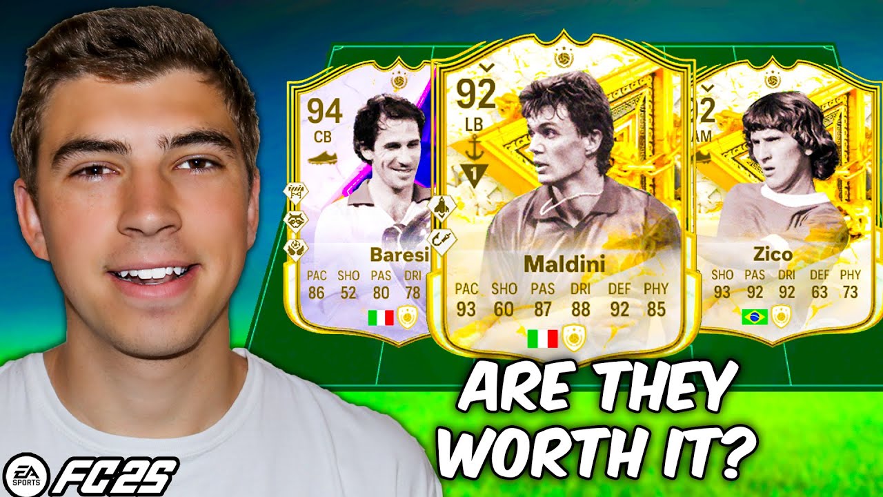 92 Maldini, 94 Baresi, and 92 Zico Player Review! EA FC 25 Ultimate Team