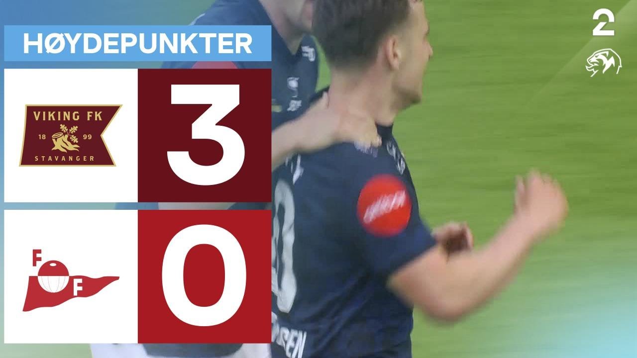 Viking 3 - 0 Fredrikstad - Høydepunkter