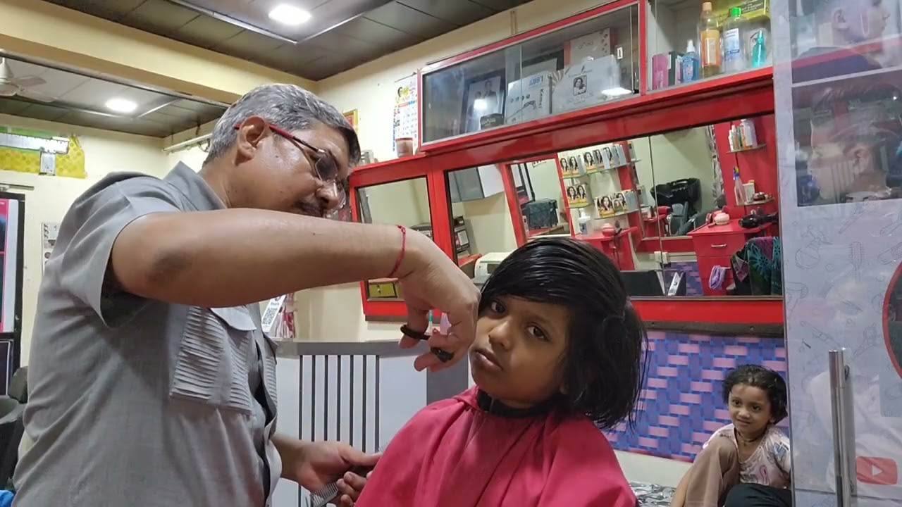 Girls #hairstyle/How To Best Girls 👧 haircut [2026]Extremely Best Girls Haircut/daddy barber 