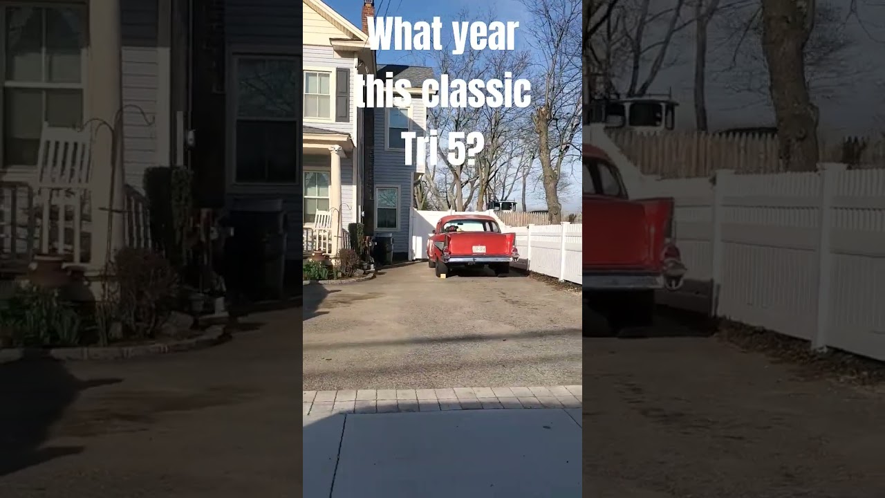 What year is this classic Tri 5 Chevrolet? 