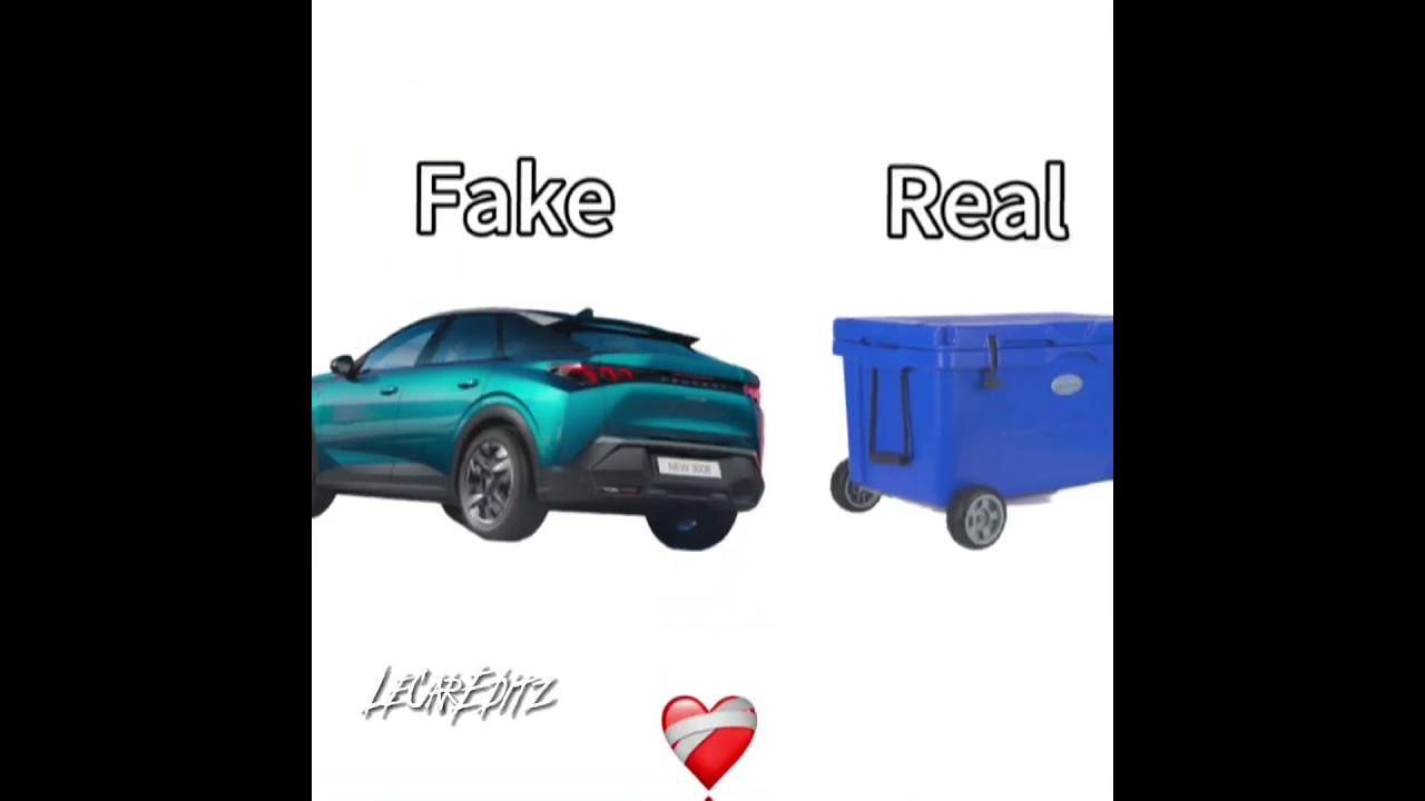 Real VS Fake #shorts #edit #funny #short #cars #automobile