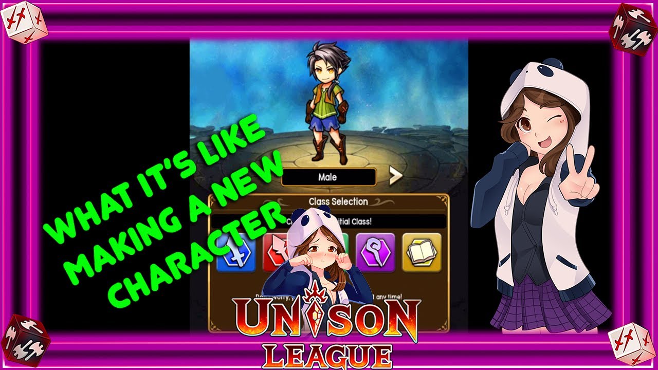 My Experience Making a New Character on Unison League