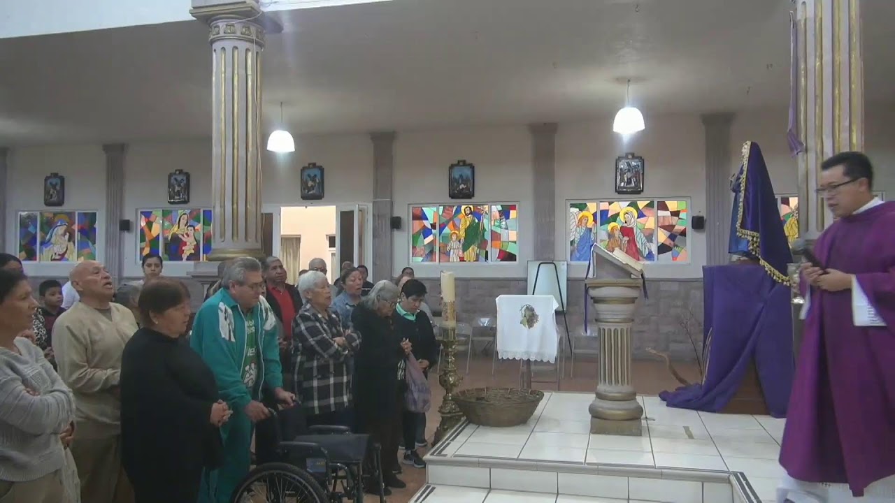 SANTA MISA EN VIVO LUNES 16 DE MARZO DEL 2026 PARROQUIA SAGRADA FAMILIA