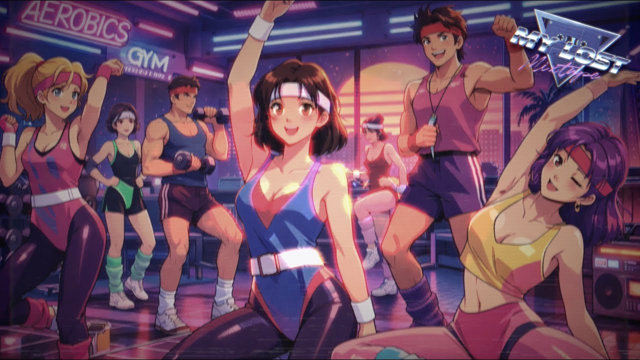 80s Synthwave Workout Mix | 1 Hour Retro Gym Music for Fitness & Training