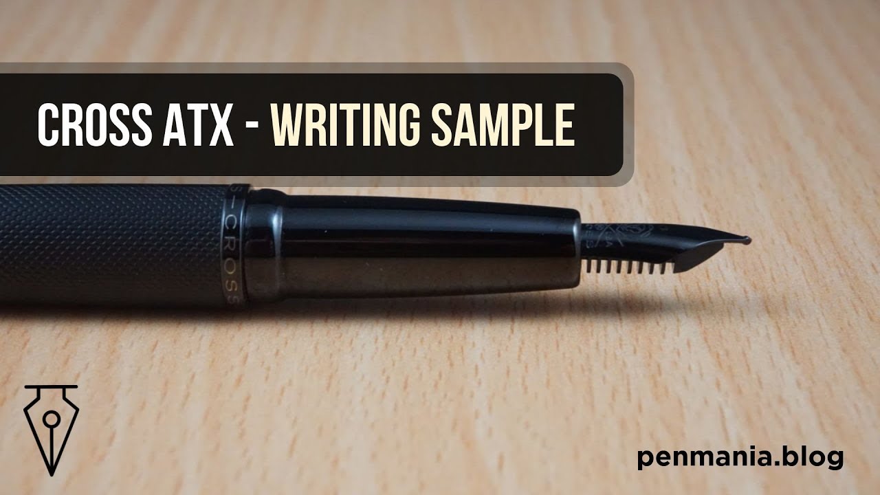 CROSS ATX - Writing Sample