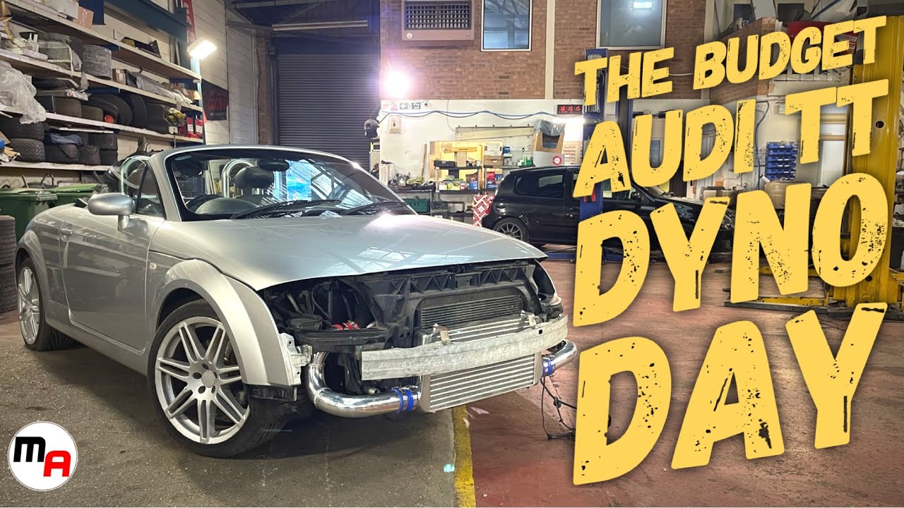 Бюджетная сборка Audi TT Quattro получила интеркулер MaxpeedingRods и тест на динамометре на Road...