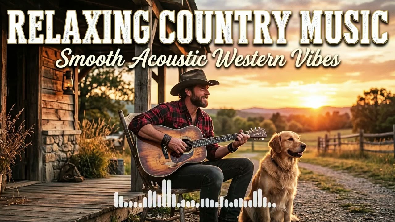 Soft Country Guitar for Watching the Sunset Over Golden Fields#29