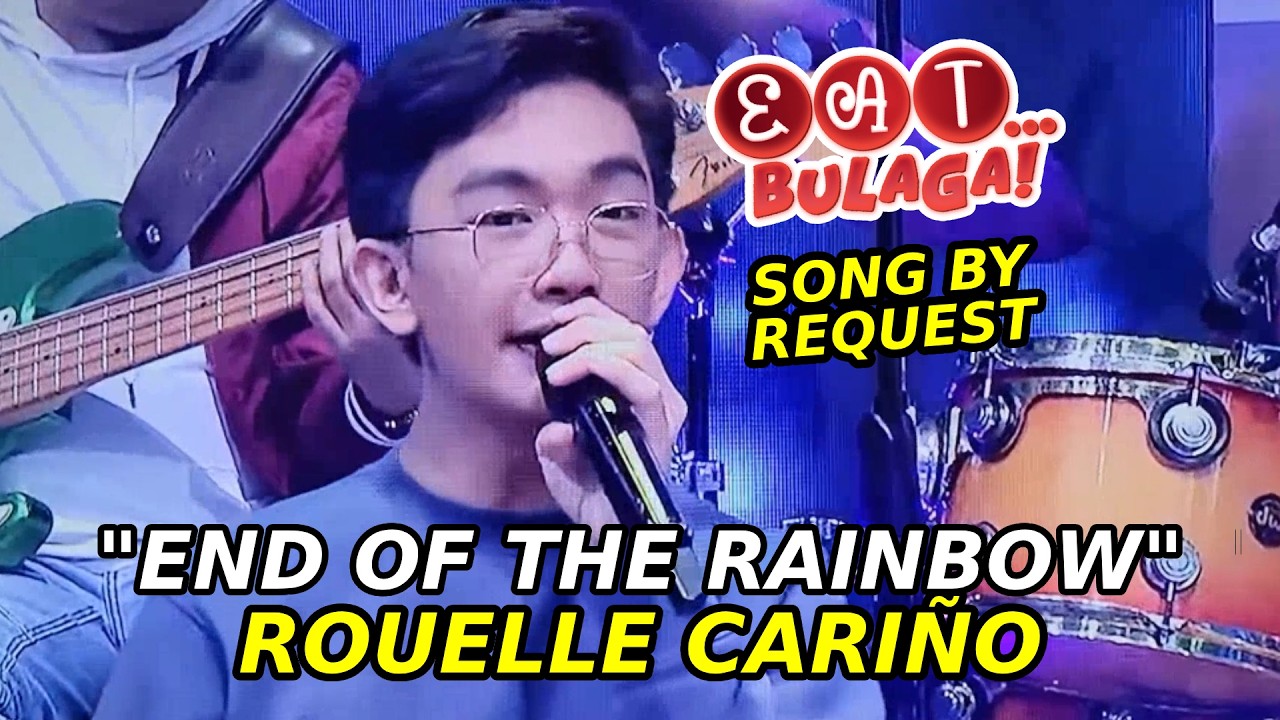 Makabagbag-Damdaming Rendition Ni Rouelle Cariño Ng End Of The Rainbow | Eat Bulaga TVJ TV5 | AC