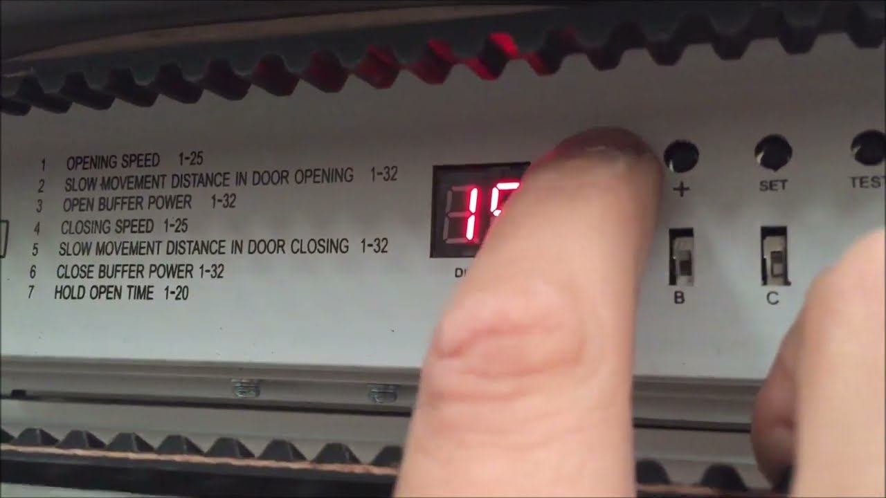 Programacion Puerta Automatica de Cristal Automateasy