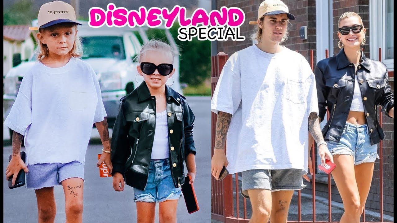 Meeting Up with Mini Justin Bieber & Hailey Baldwin AT DISNEYLAND!!!