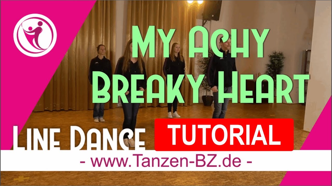 Beginner Line Dance 🤠 My Achy Breaky Heart 🤠 lernen - #linedance Tutorial 💃🏻 🕺🏻 deutsch Einsteiger