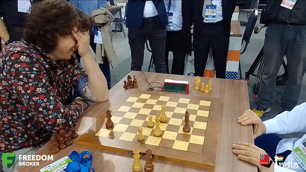 Hans Niemann cannot believe how he botched this up | Niemann vs Quparadze | World Blitz 2022