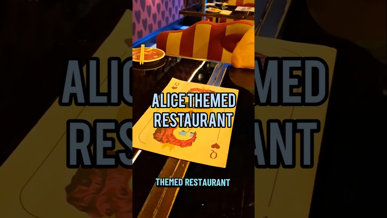 What I ate at an Alice-themed restaurant (decoration-wise at least). #foodie #food #foodlover