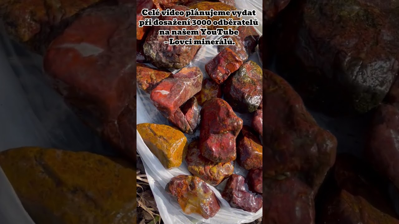 Hled&aacute;n&iacute; drahokamů na řece Jizeře &ndash; lokalita ach&aacute;tů a pestrobarevn&yacute;ch jaspisů 🌊🌿 #miner&aacute;ly #minerals