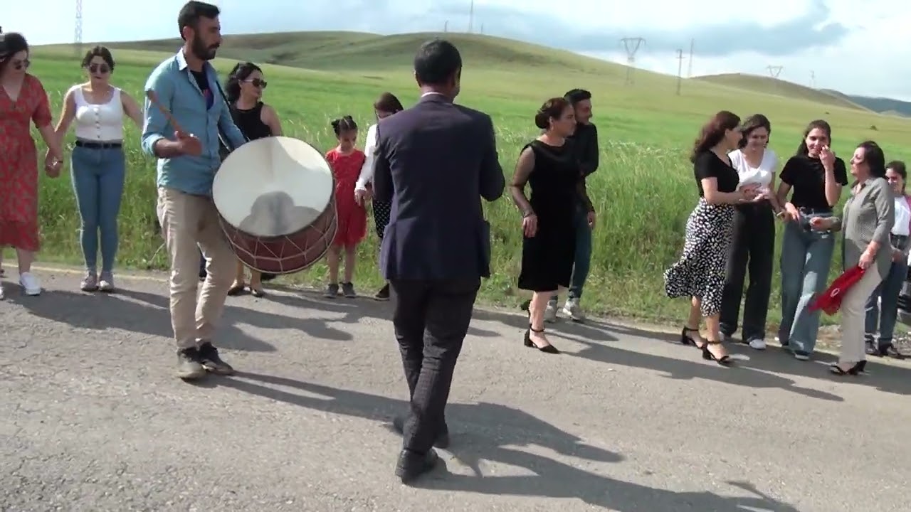 Erzurum hinis ketenci köyü..Gözde ve Umutcanin nişani  part 1