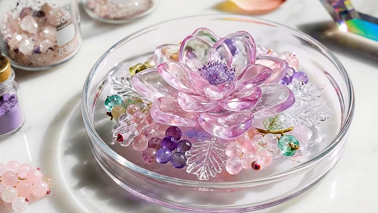【AI ASMR】誕生石から生まれる宝石の花たち💠あなたの誕生月は？💐｜Gemstone Flowers Born from Birthstones