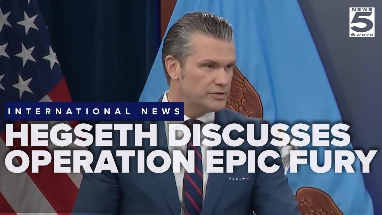 Pete Hegseth discusses Operation Epic Fury