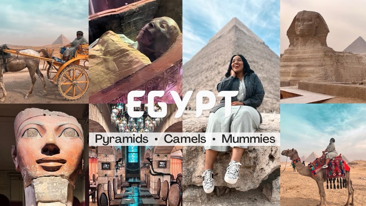 Seeing  Mummies, The Pyramids & riding a camel in Egypt
