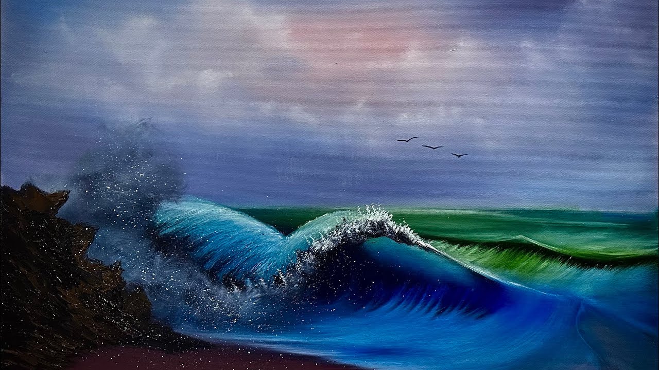 S3 Ep16 Friday Night Freestyle - #LIVEArt #OilPainting #FreeTutorial #PaintWithJosh #BobRoss #Paint