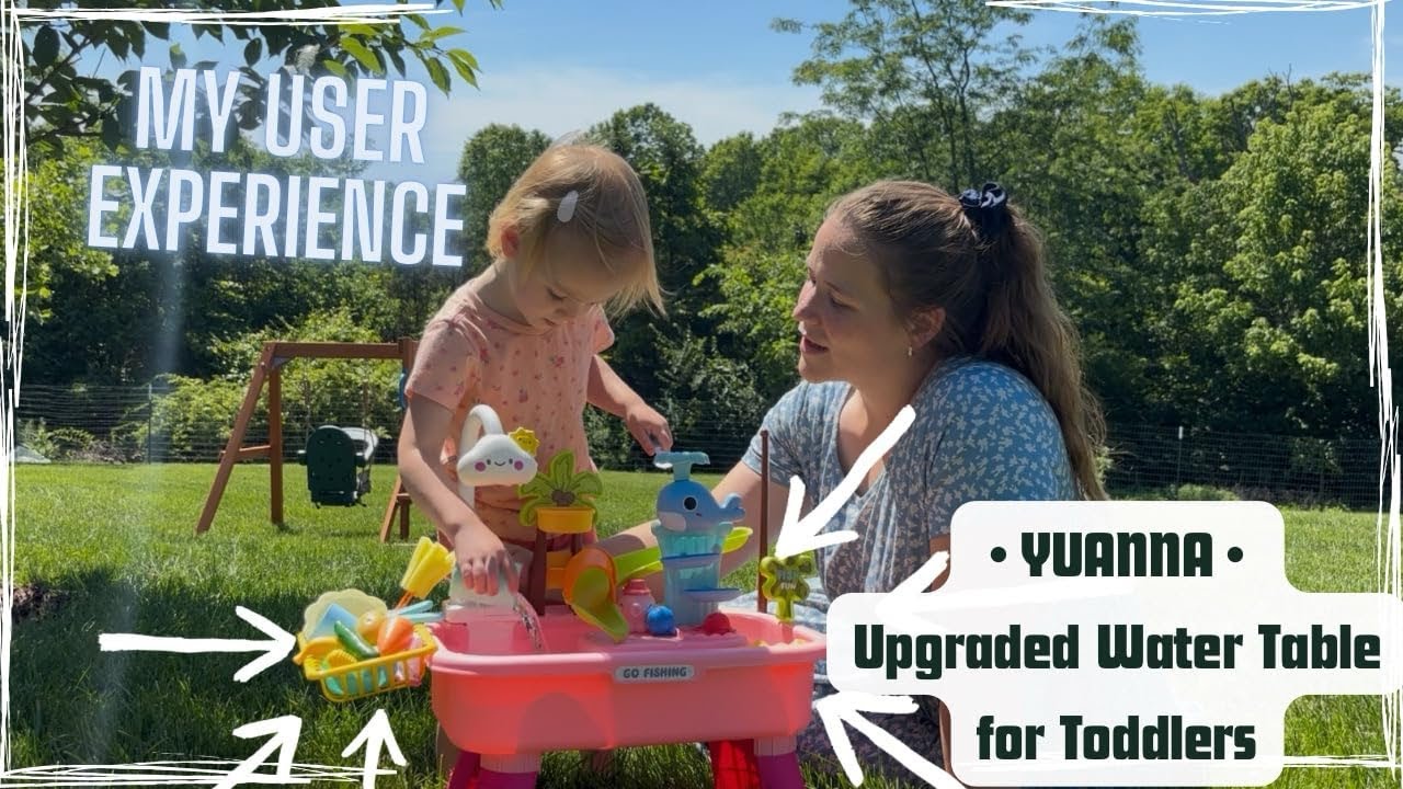 My Experience With : YUANNA 2026 Upgraded Water Table for Toddlers, Kids Sand Water Table with Pump,