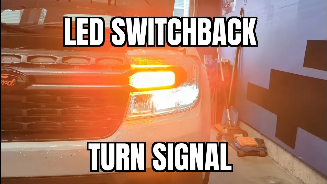 How To Install LED Switchback Turn Signals Into Ford Maverick | LASFIT Bulbs