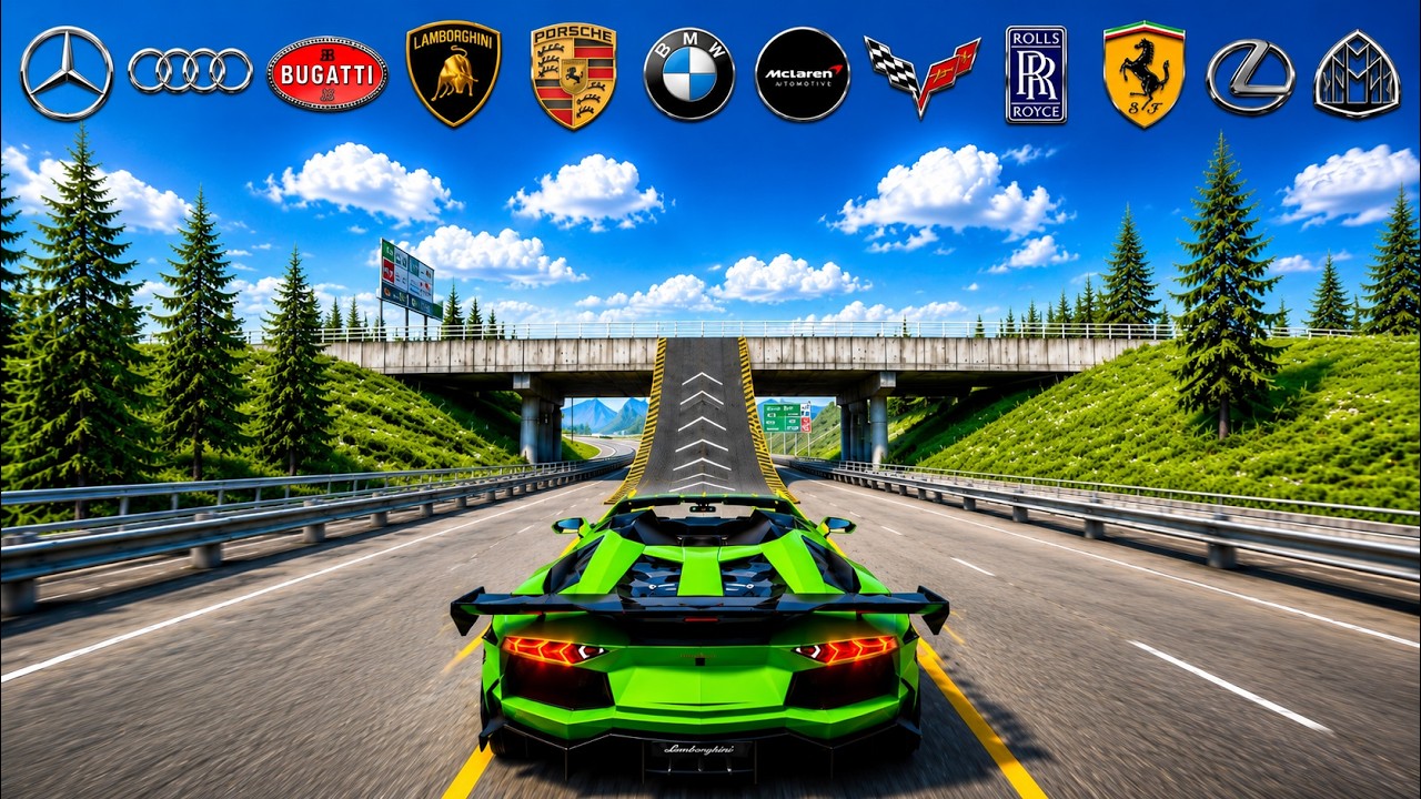 Can a Supercars Jump This Deadly Ramp?