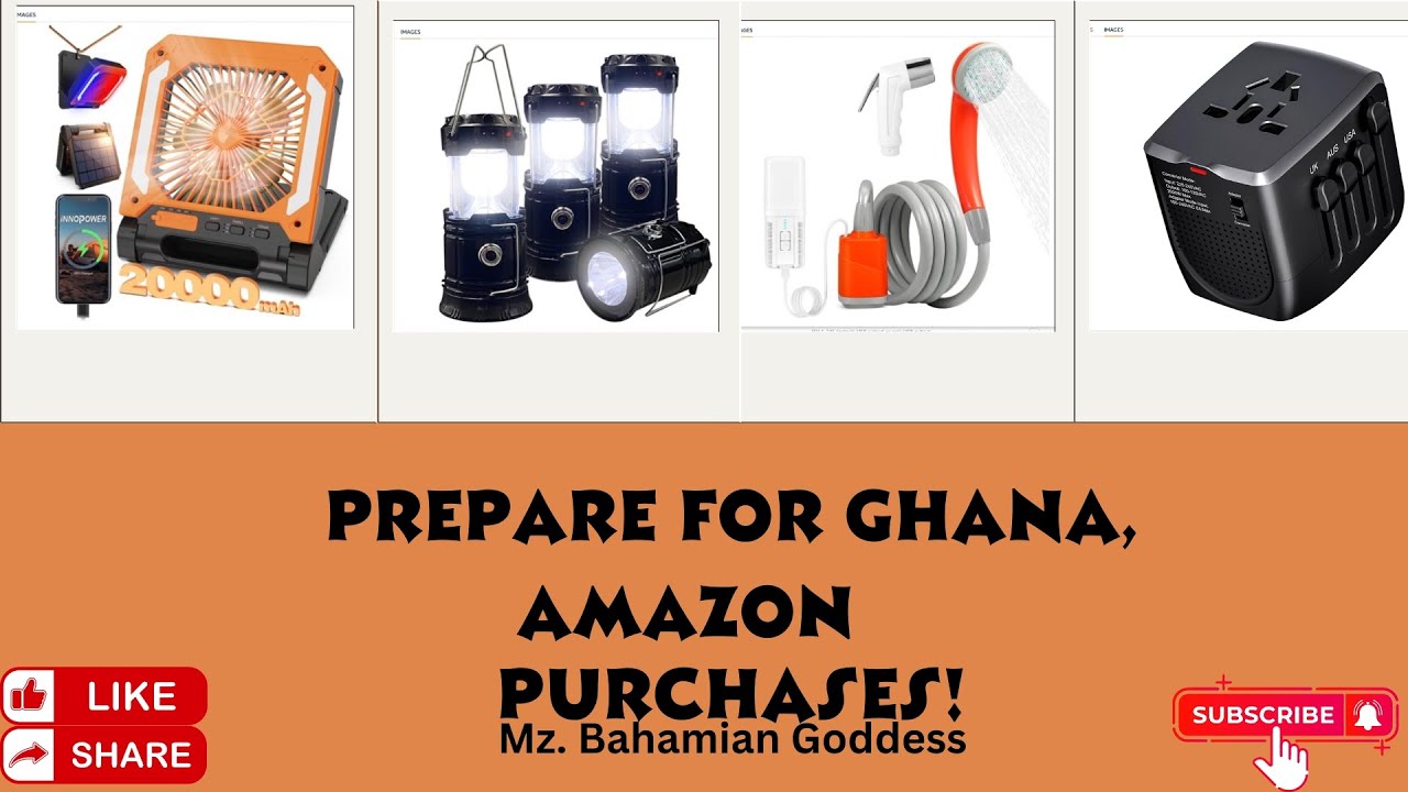 Don’t Move To Ghana Unless You Have These Items | Must Have!!!!