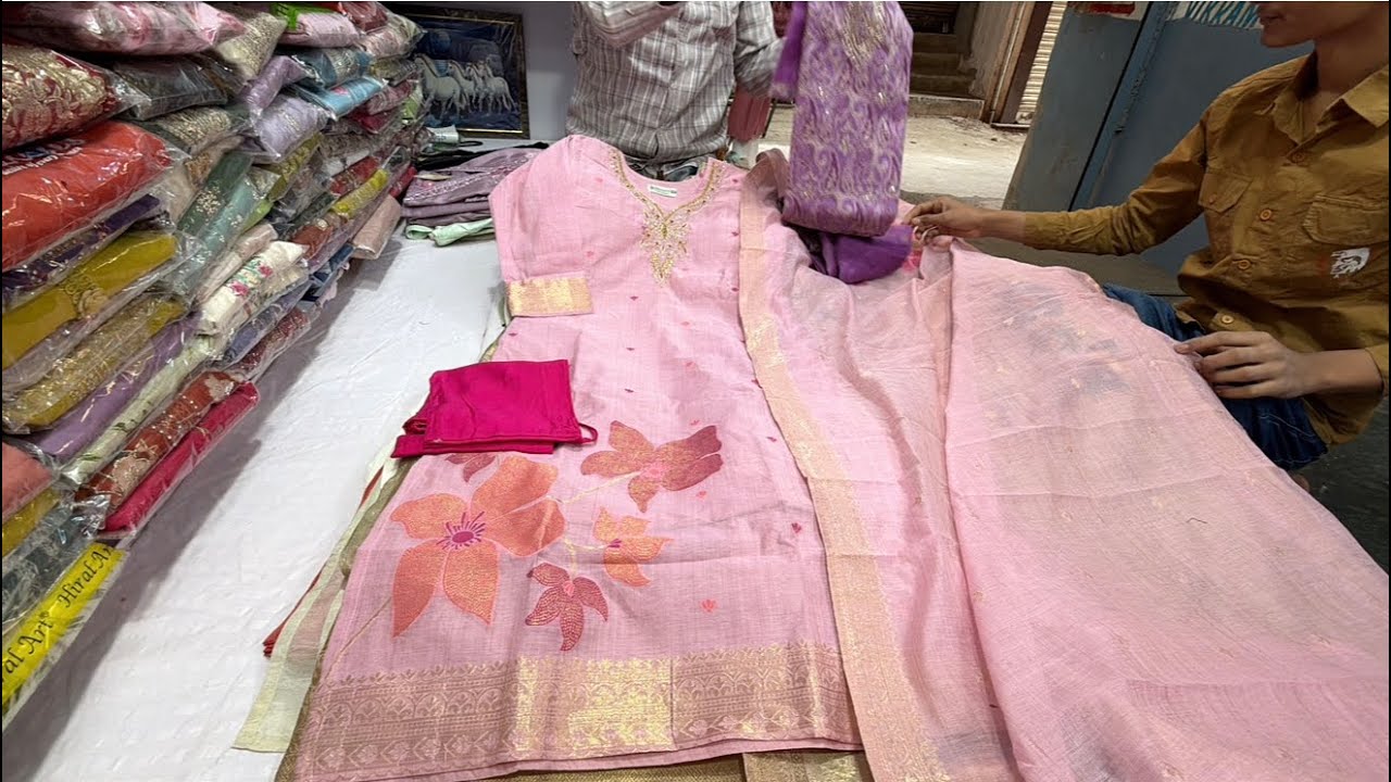 Chickpet Bangalore wholesale designer Kurti sets||Single piece courier available