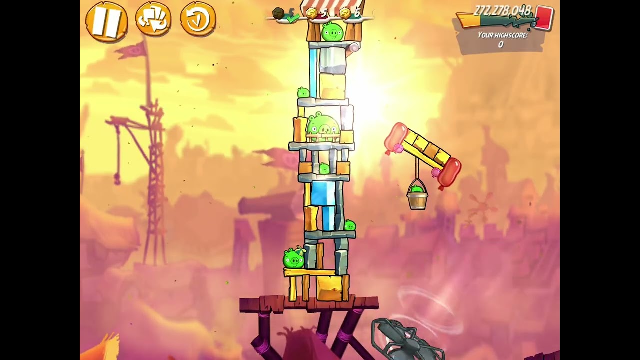 MEBC with 2 Bonus Birds, 9 rm - No Blues,Chuck,Matilda,Hal  - Mighty Eagle Bootcamp, Angry Birds 2