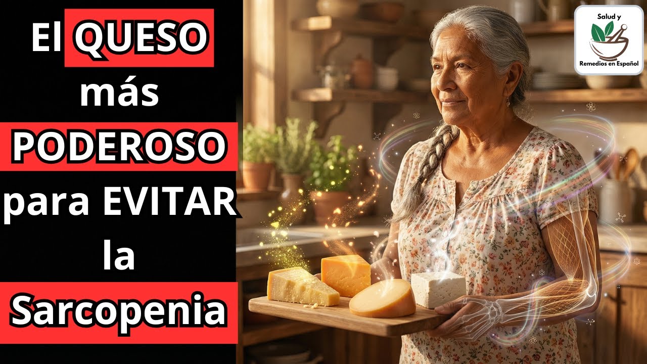 🟥 Mas Proteína que el Huevo: El QUESO Mas Poderoso para Superar la SARCOPENIA