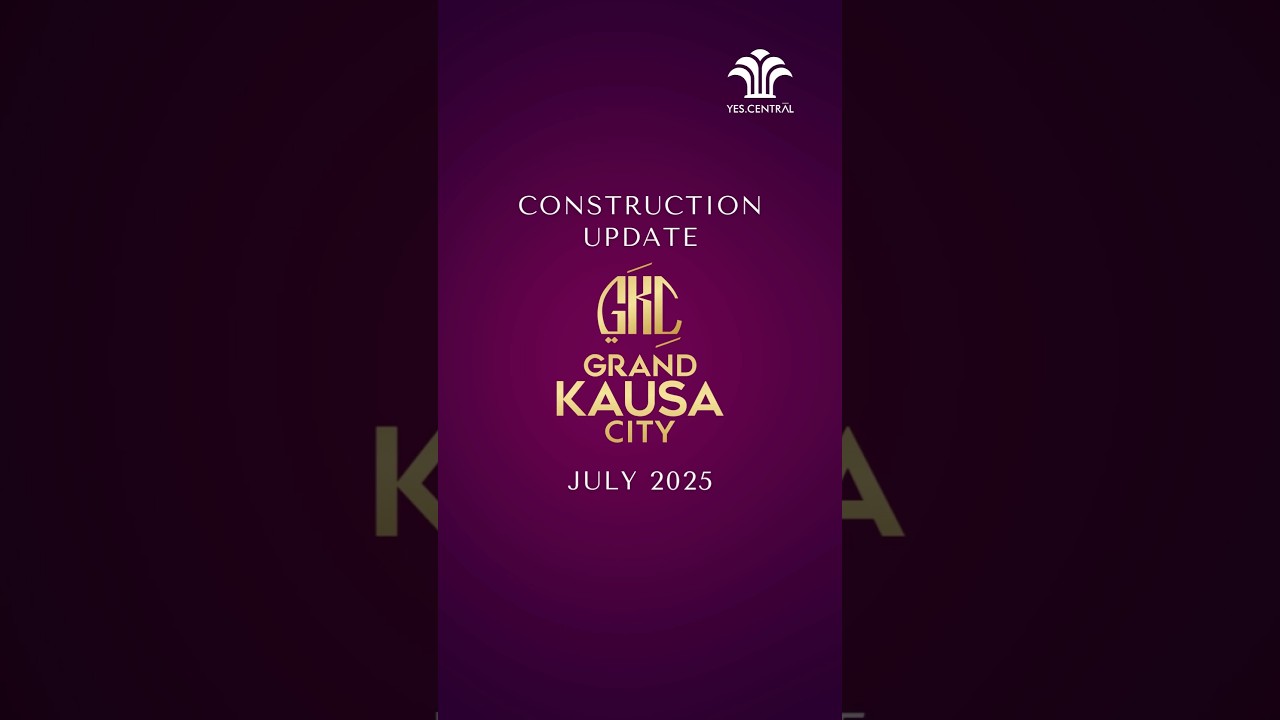 CONSTRUCTION UPDATE JULY 2025 Grand Kausa City Mumbra | GKC | Palm Reviera | Yes Central #realestate