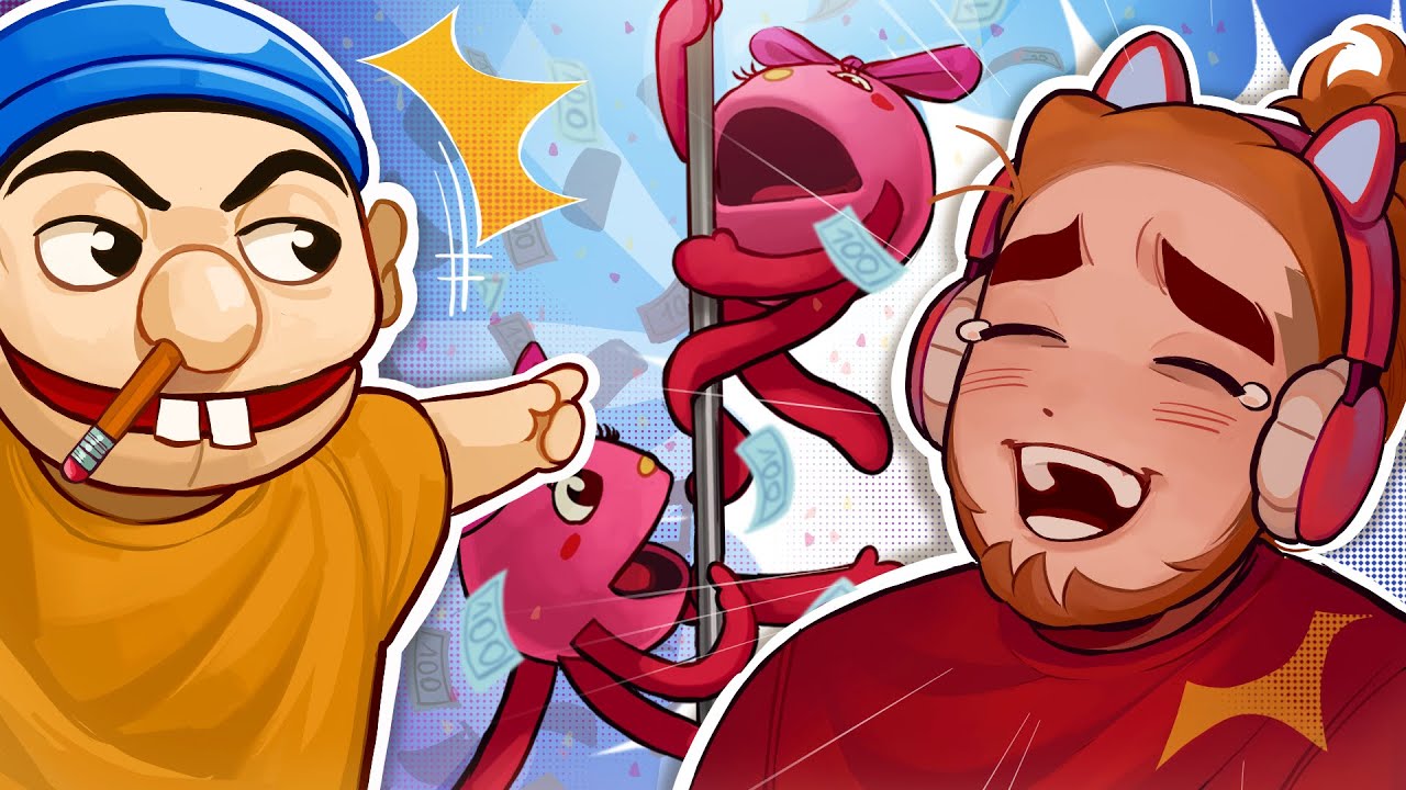 Watching HILARIOUS SML Videos! (Jeffy's 18th Birthday, Pac-Man's Divorse and Jeffy's Diddy Party)