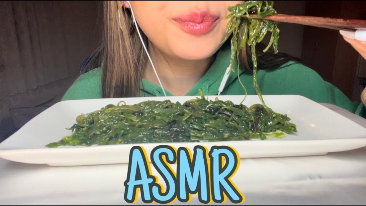 ASMR Seaweed Salad | Wakame💚