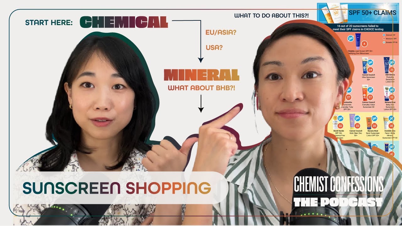 #147) Shopping for Sunscreens in 2025! | Chemist Confessions Podcast