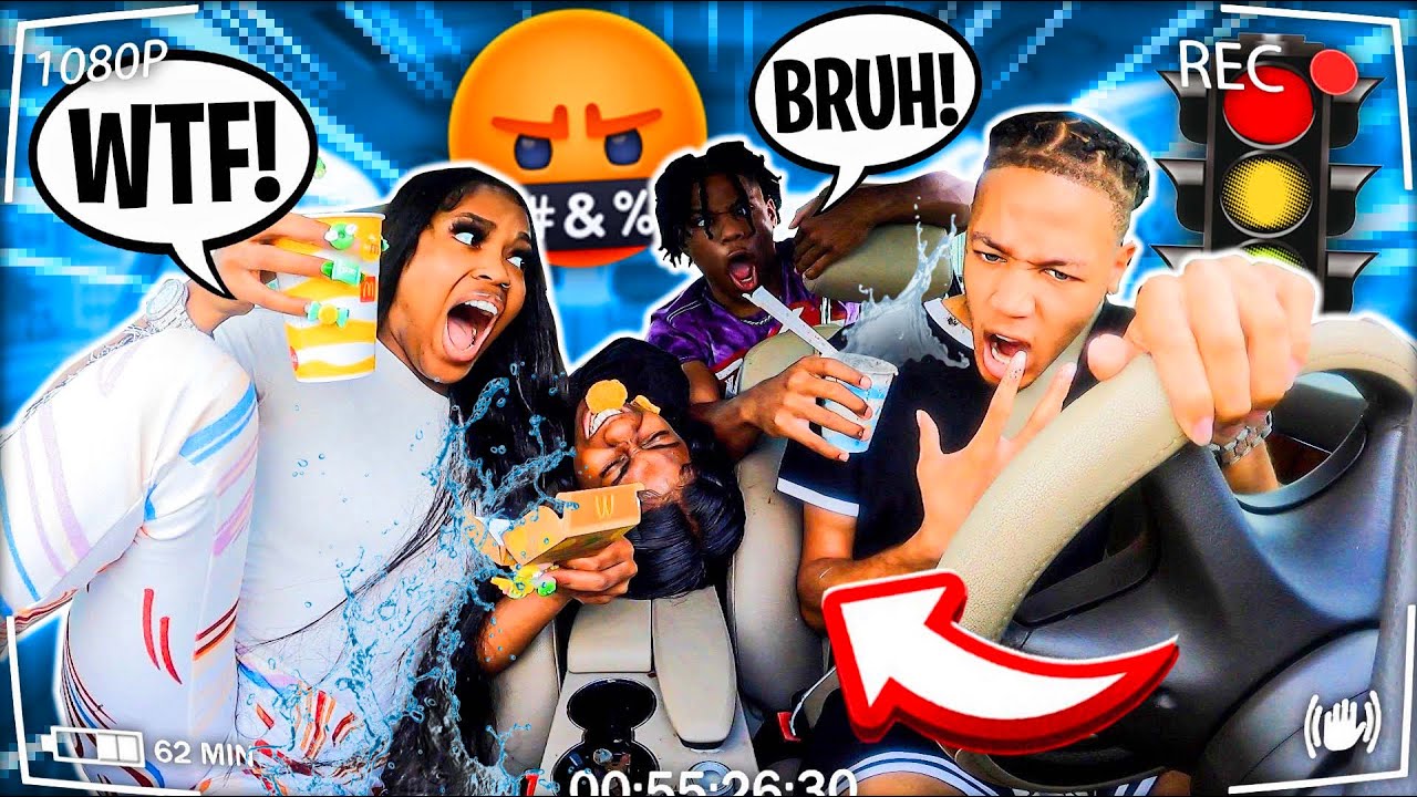 SLAMMING THE BREAKS PRANK ON OUR FRIENDS!