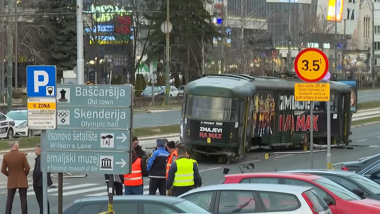 Tramvajska nesreća: Ekipa Hayata cijeli dan na mjestu velike tragedije u Sarajevu