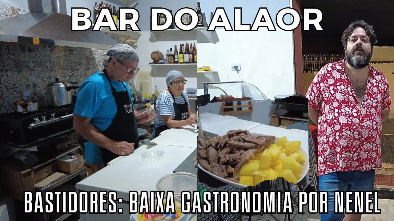 De Volta ao Bar do Alaor com Baixa Gastronomia por Nenel - Bastidores - Belo Horizonte, Minas Gerais