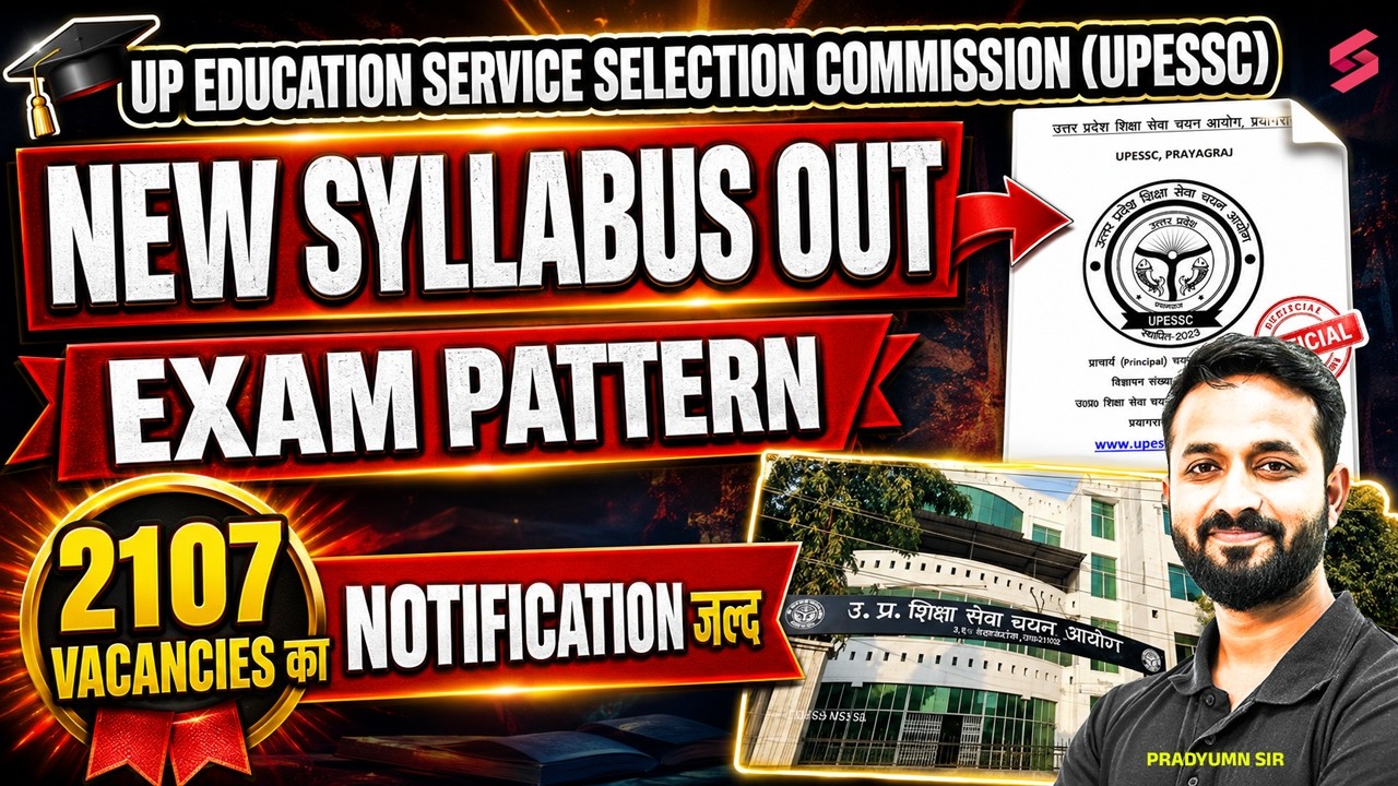 UP Assistant Professor Vacancy 2026 | UP Assistant Professor New Syllabus & Exam Pattern 2026 Out