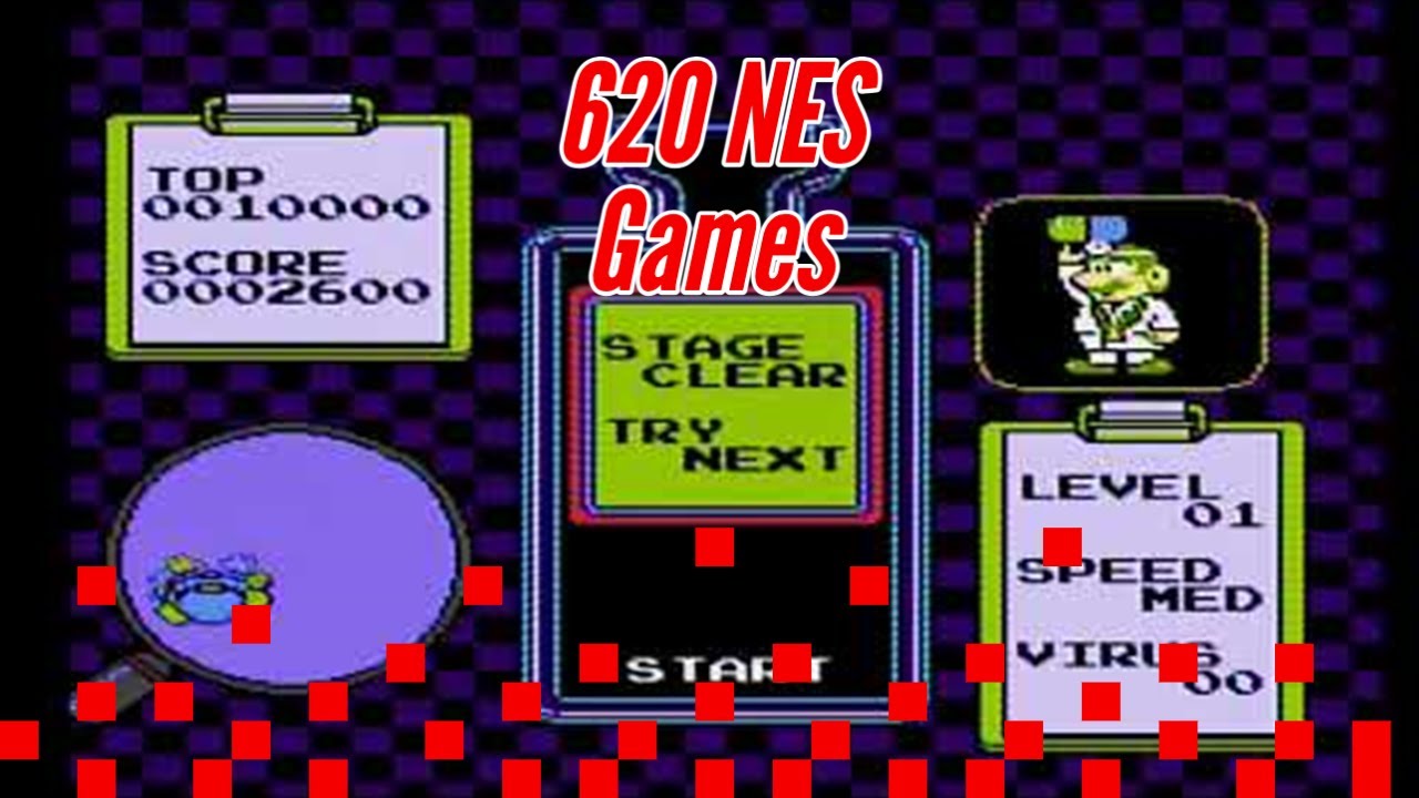008 Dr Mario - 620 NES Games