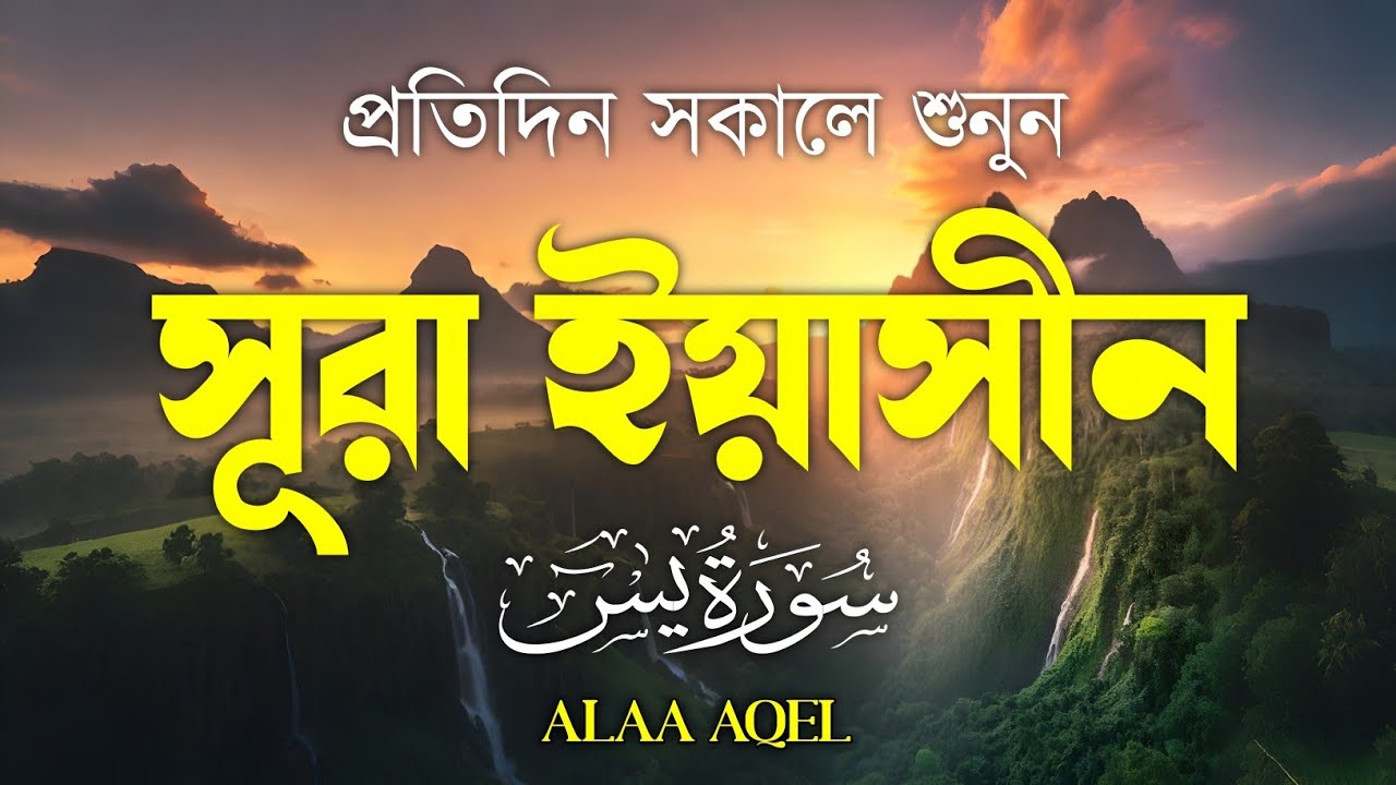 প্রতিদিন সকালে শুনুন – মন জুড়ানো কণ্ঠে সূরা ইয়াসিন | (سورة يس) Surah Yasin | Morning Tilawat